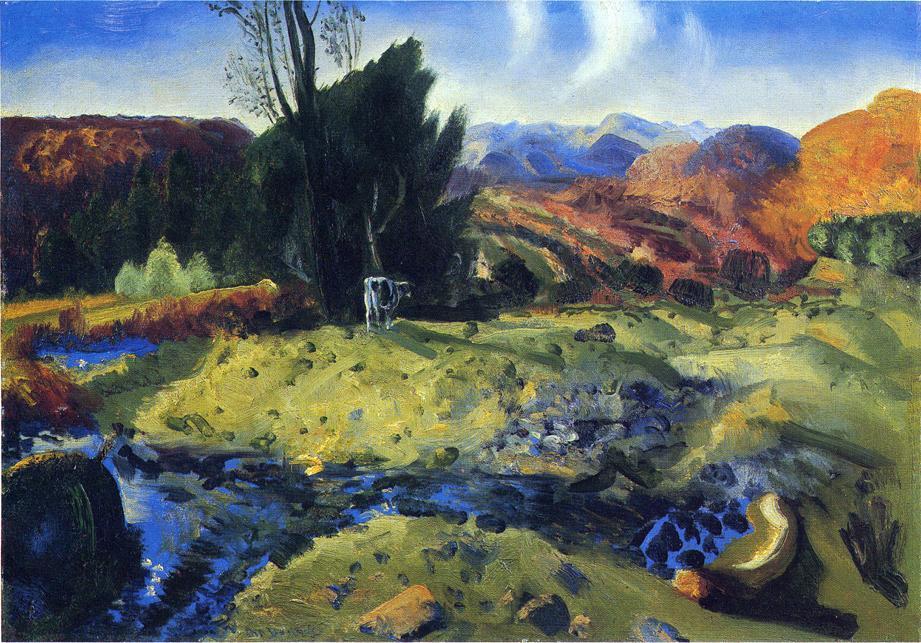 George Bellows Autumn Brook